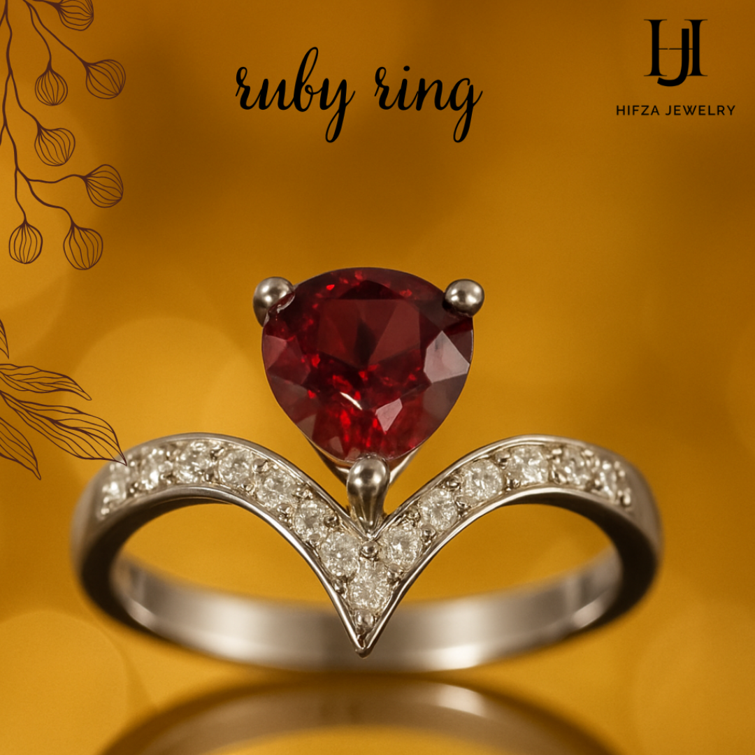 Elegant Gemstone & Silver Rings Collection – Hifza Jewelry