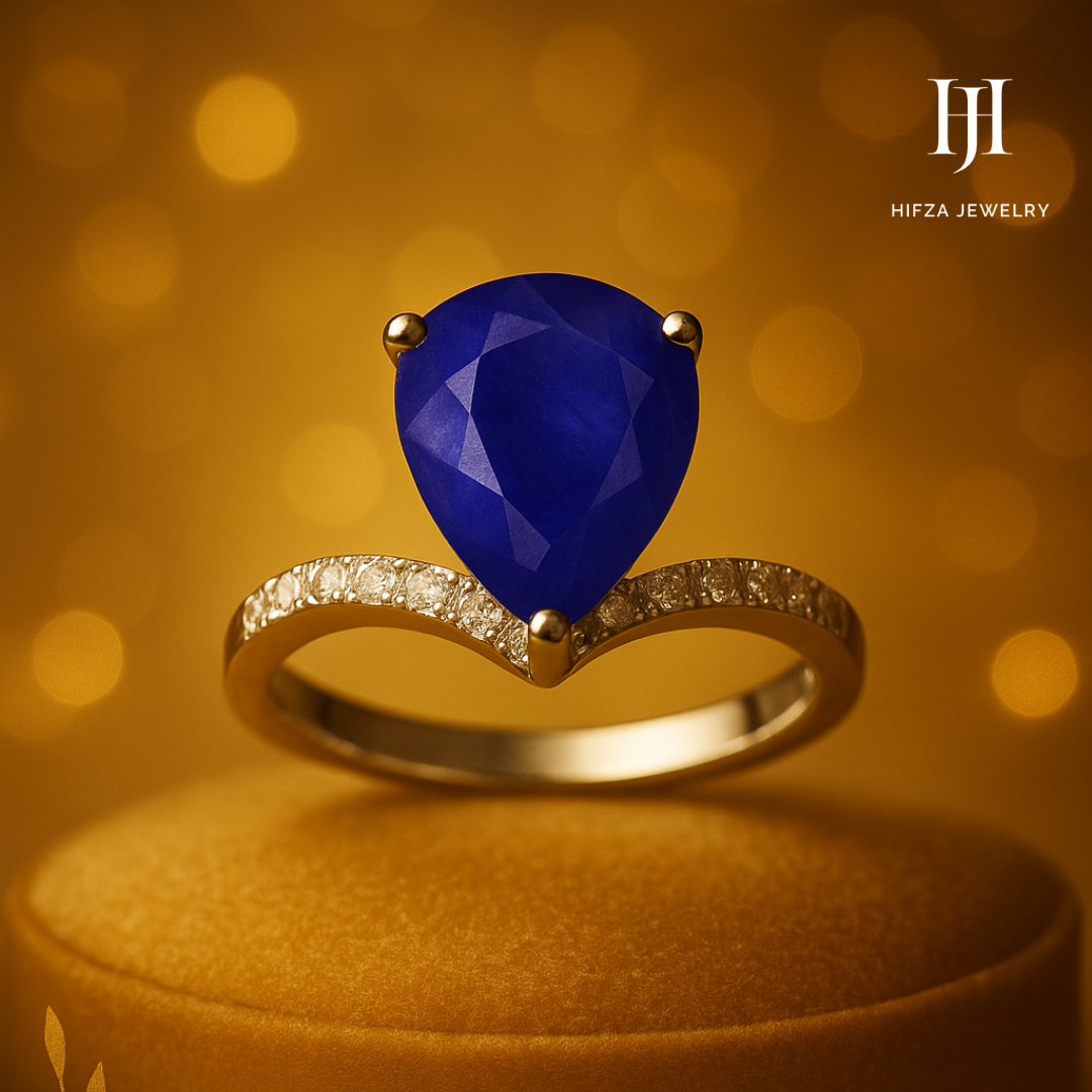 Elegant Gemstone & Silver Rings Collection – Hifza Jewelry