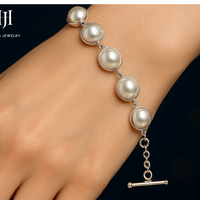 Sterling Silver Gemstone Bracelet Set – Lapis Lazuli, Malachite, Pearl, K₂ Jasper & Cubic Zirconia