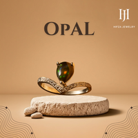 Elegant Gemstone & Silver Rings Collection – Hifza Jewelry