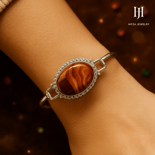 Elegant Gemstone Bracelet – Natural Stone Jewelry for Timeless Style – Buy Online | Hifza Jewelers