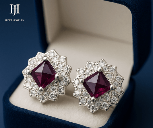 ✨ Regal Radiance: Ruby Tops ✨ – Buy Online | Hifza Jewelers